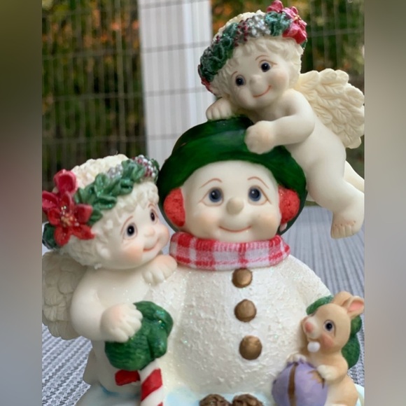 Beautiful 1999 Vintage Dreamsicles Frosty The Snowman Musical Spinning Decor ☃️ - Picture 12 of 15